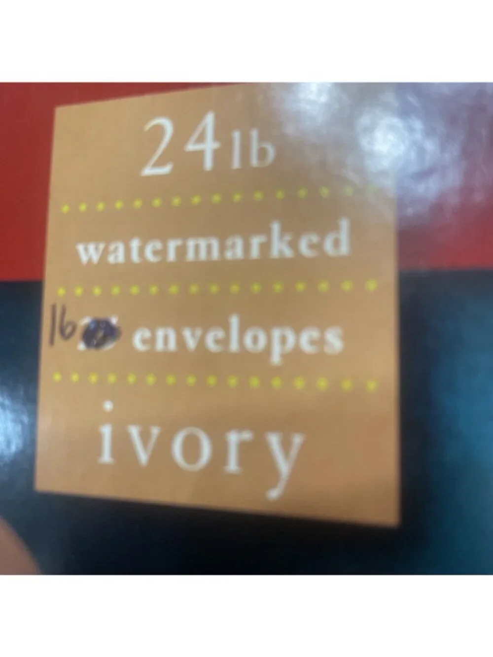 Southworth Connoisseur 16 Resume Envelopes Ivory Watermarked 100% Cotton 24# New